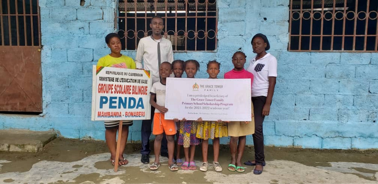 Grace Tower Family outreach at Groupe Scolaire Bilingue Penda, Mambanda-Bonaberi, Cameroon